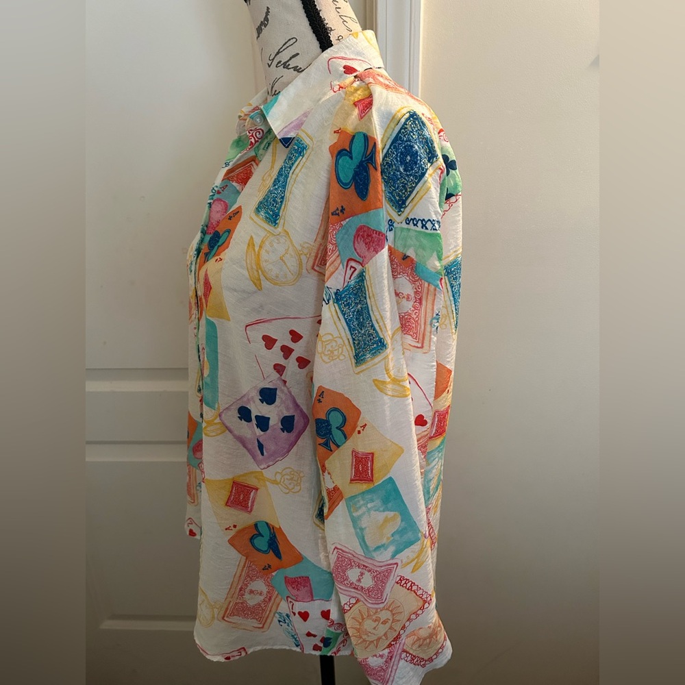 Colorful Button Down Shirt - Picture 3 of 4